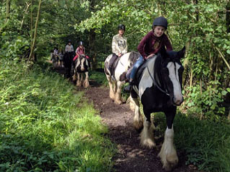 Family Riding North Yorkshire